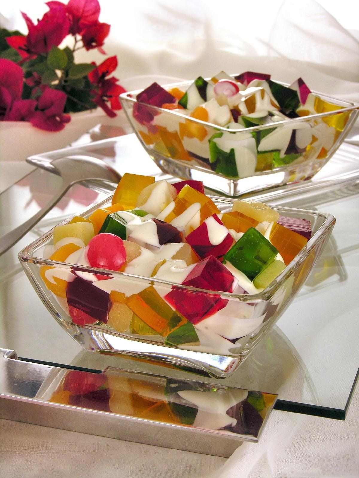 Salada de gelatina 