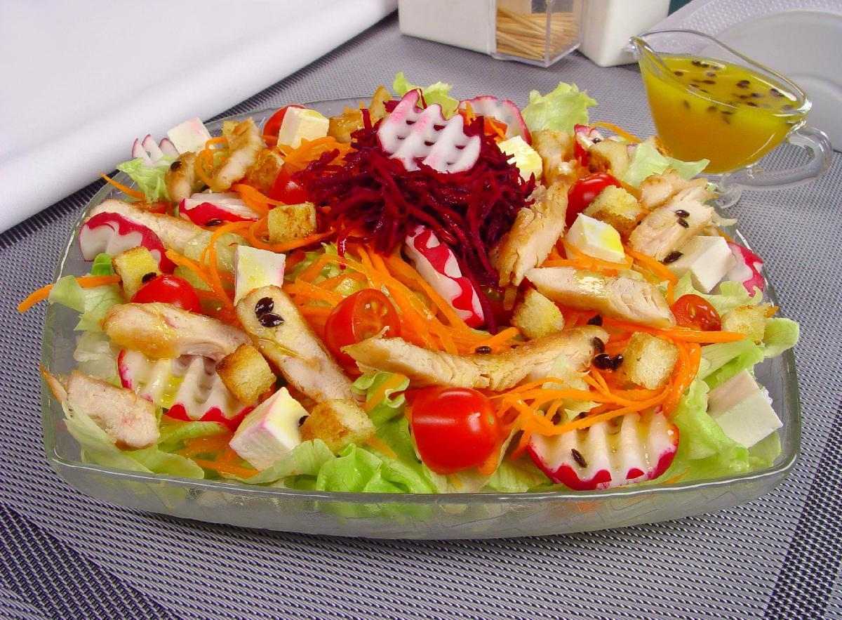 Salada saudável 