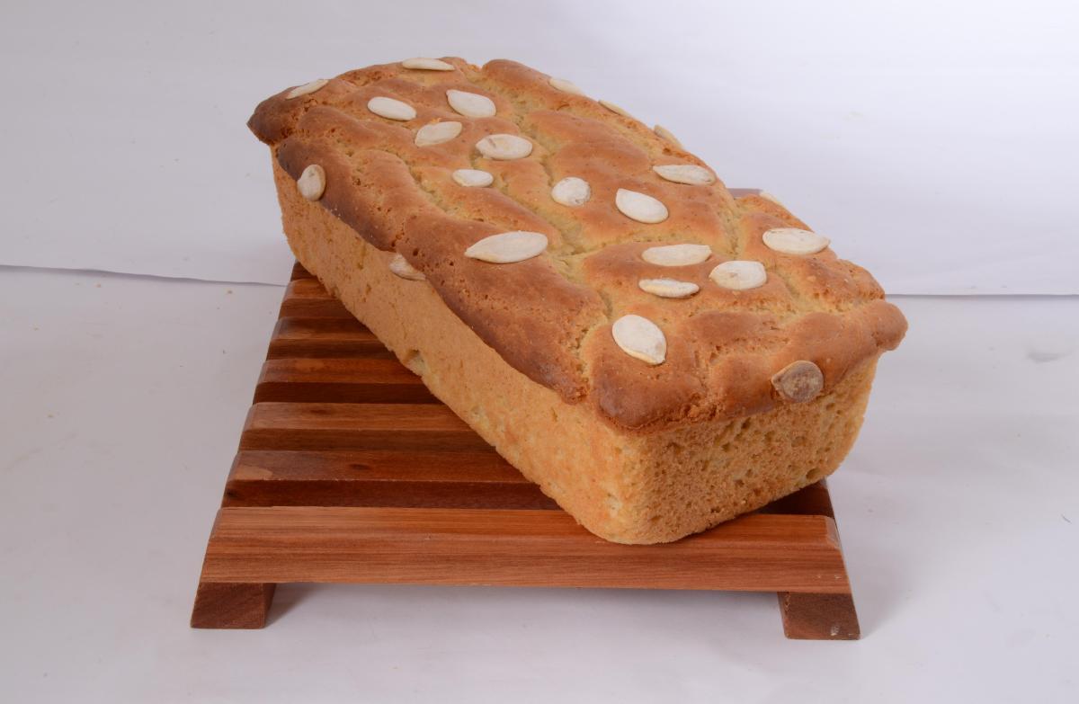 Pão com farinha de grão-de-bico 