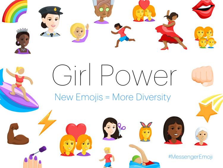 Facebook Messenger lança emojis de mulheres trabalhadoras 