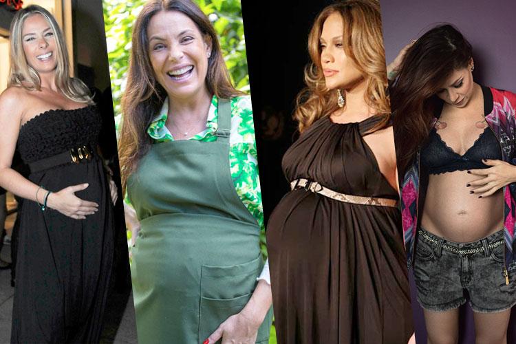 Gravidez depois dos 30: famosas que curtiram a maternidade nessa idade! 