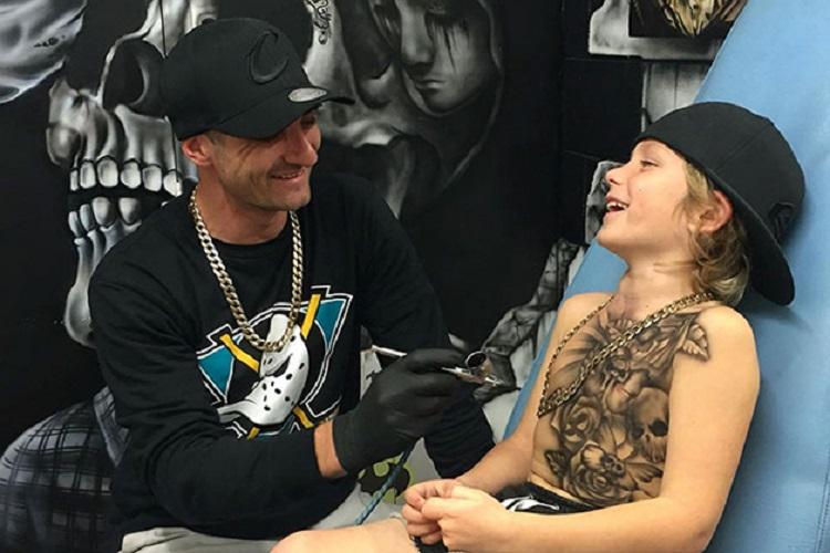 Artista torna a vida de crianças doentes mais alegre com tatuagens; veja mais! 