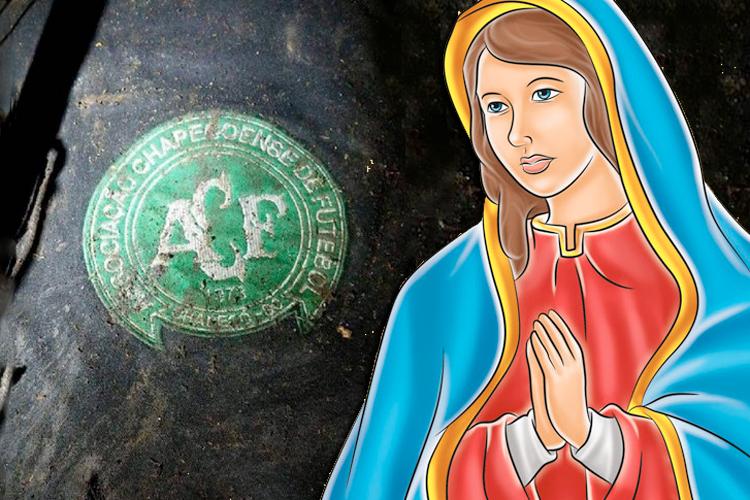 Chapecoense: capela de N. Sra de Guadalupe leva fiéis ao local da queda 