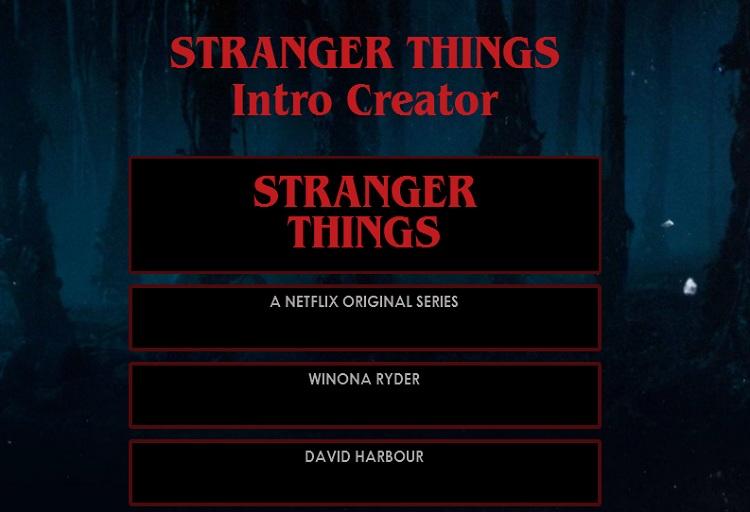 Gosta de Stranger Things? Então saiba como fazer sua própria abertura! 