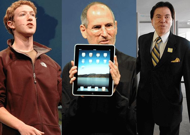 Zuckerberg, Steve Jobs e Silvio Santos: inspire-se em grandes líderes 