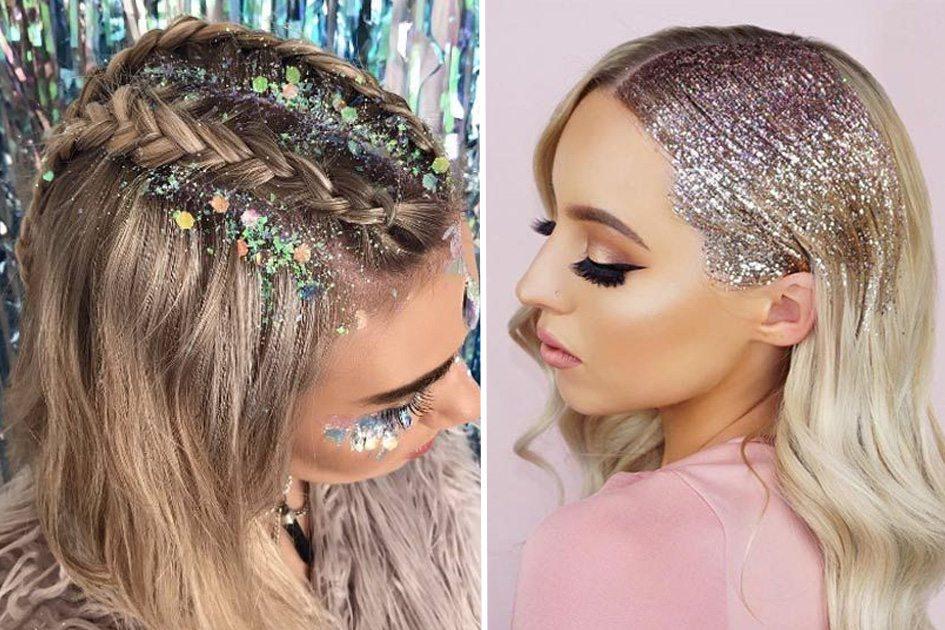 Glitter na raiz dos cabelos: a tendência que você pode usar no Carnaval! 