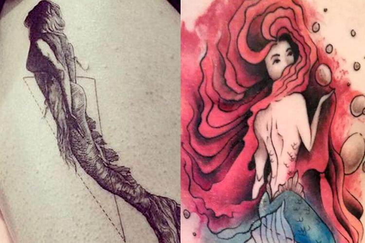 Tatuagem de sereia: 10 inspirações para você escolher a sua 