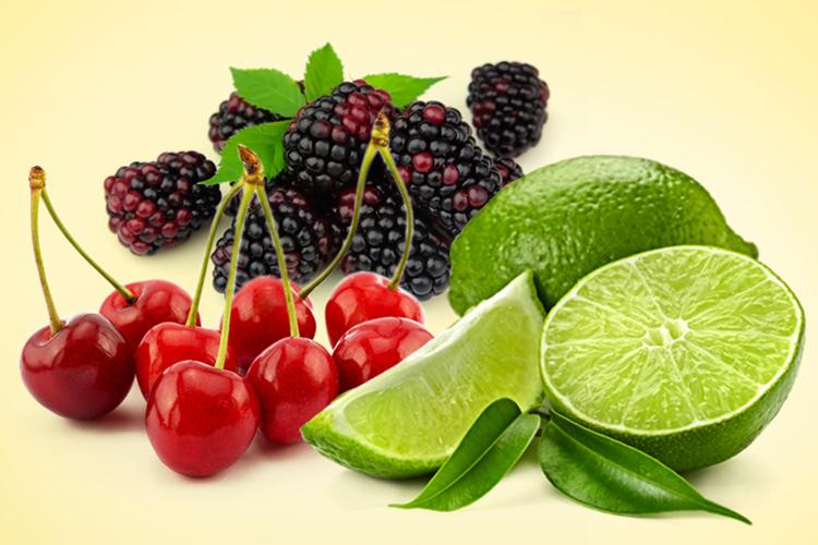Cereja, limão e amora ajudam a controlar a glicemia! 