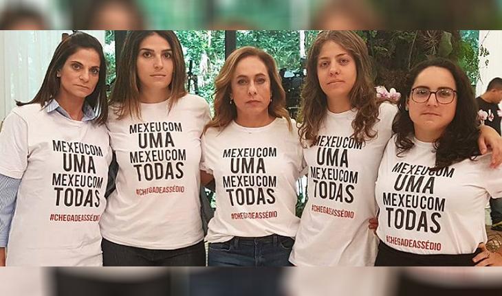 #ChegadeAssédio: funcionárias da Globo protestam contra José Mayer 