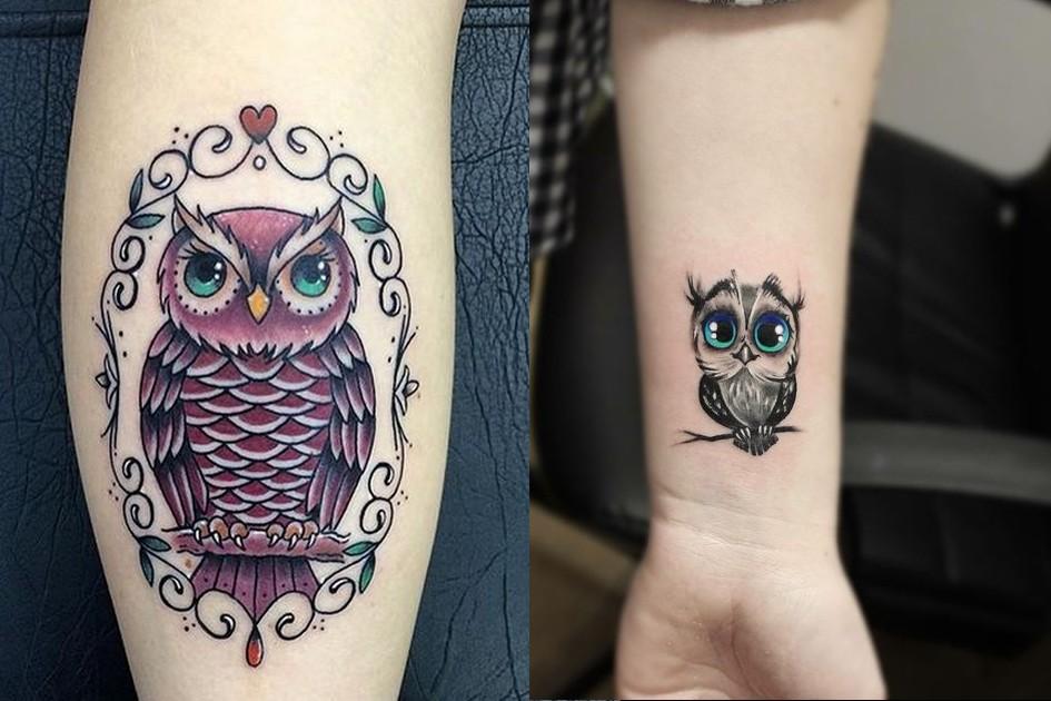 Tatuagem de coruja: inspire-se em 10 ideias para ter a sua! 