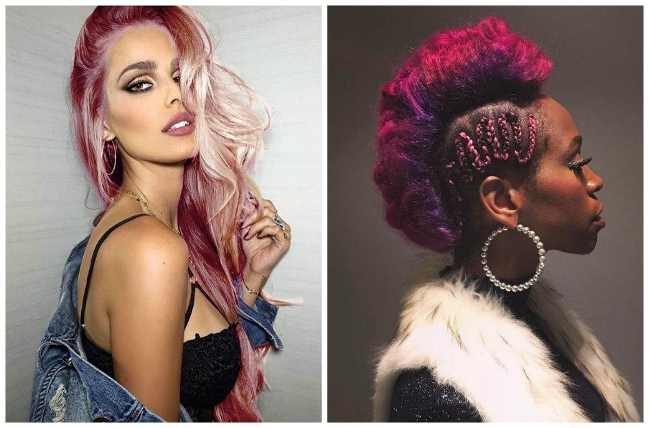 12 famosas com cabelo rosa que bombaram nas redes sociais. Confira as fotos! 
