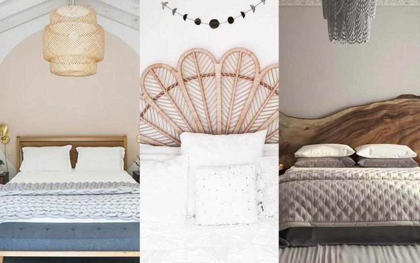 Cabeceira para cama: 9 ideias de decoração do quarto para se inspirar 