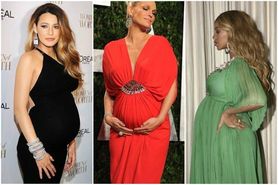 Vestidos de festa para grávidas: 15 modelos das famosas para você se inspirar 