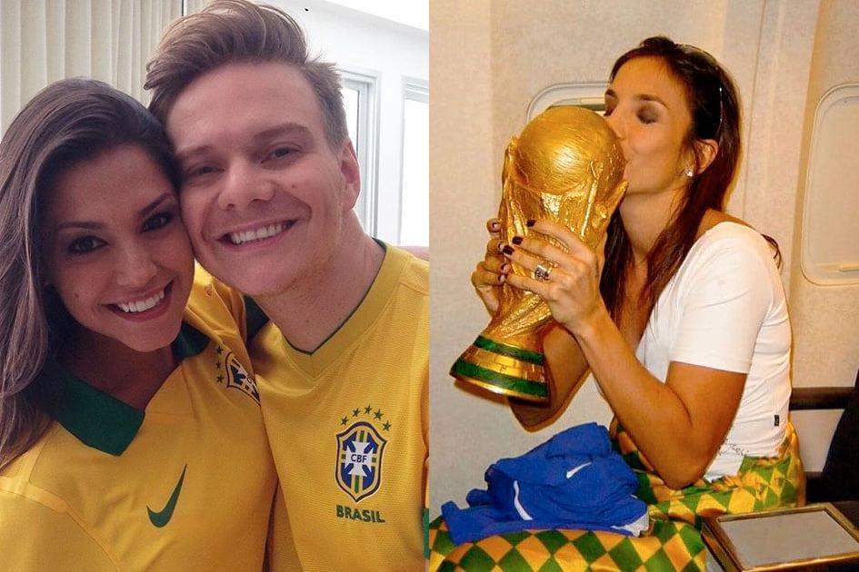 Famosos no clima da Copa: as celebridades estão na torcida pelo Brasil! 
