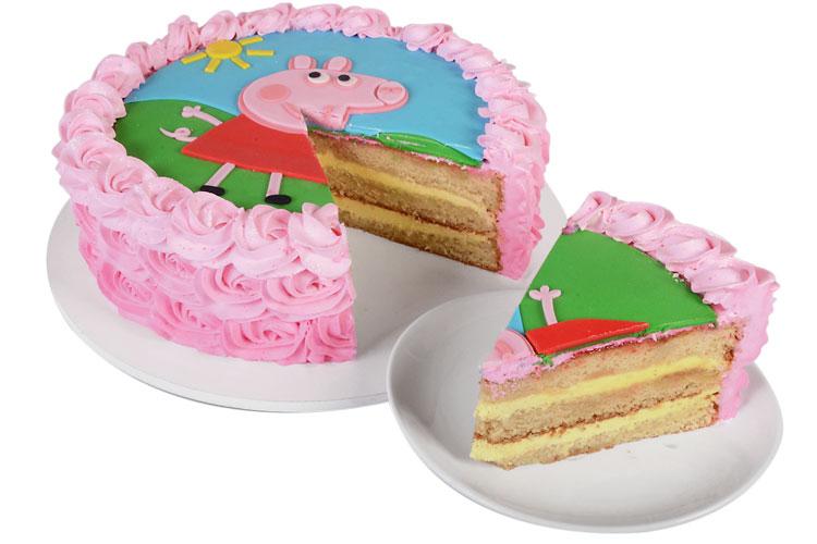 bolos decorados para festa infantil Peppa Pig