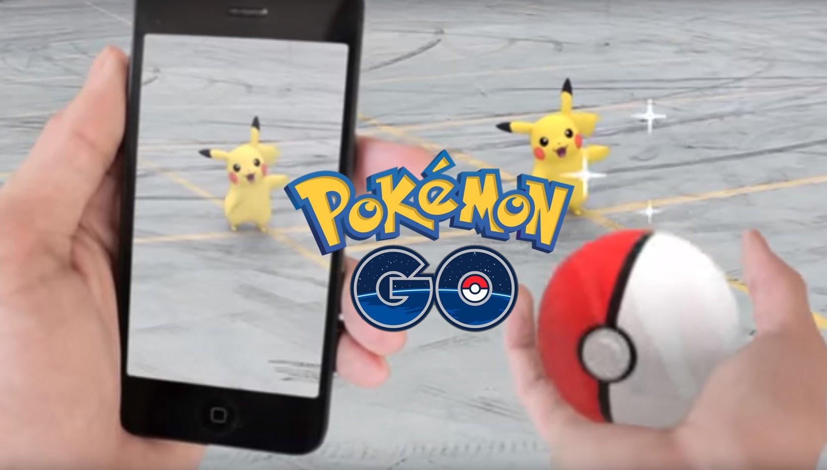 Aplicativo para smartphone Pokémon Go