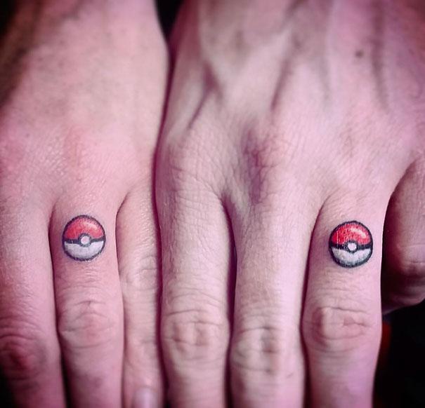 Tatuagem de Pokémon - Pokebola