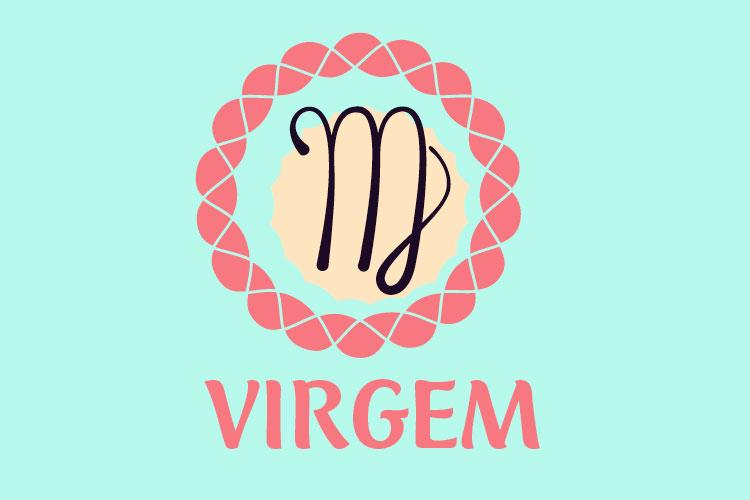 símbolo de virgem