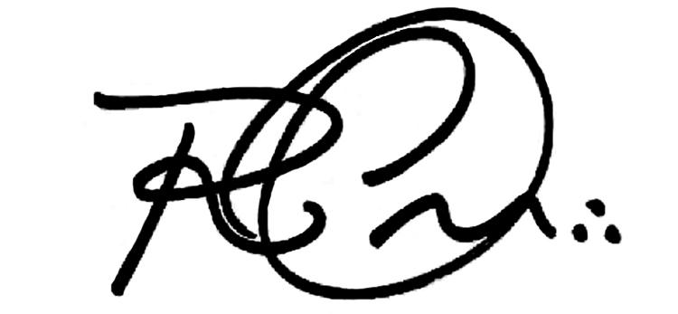 significados de uma assinatura maçom