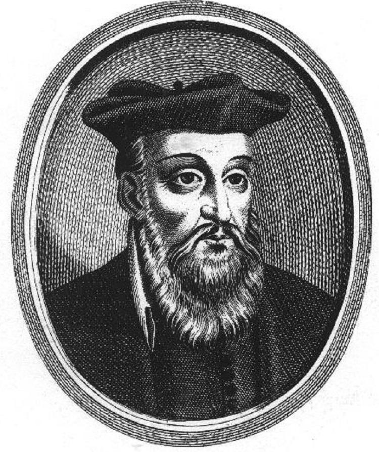 foto de Nostradamus que previu o ataque ao papa João Paulo