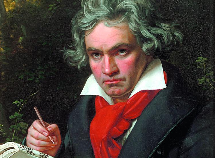Ilustração de Beethoven