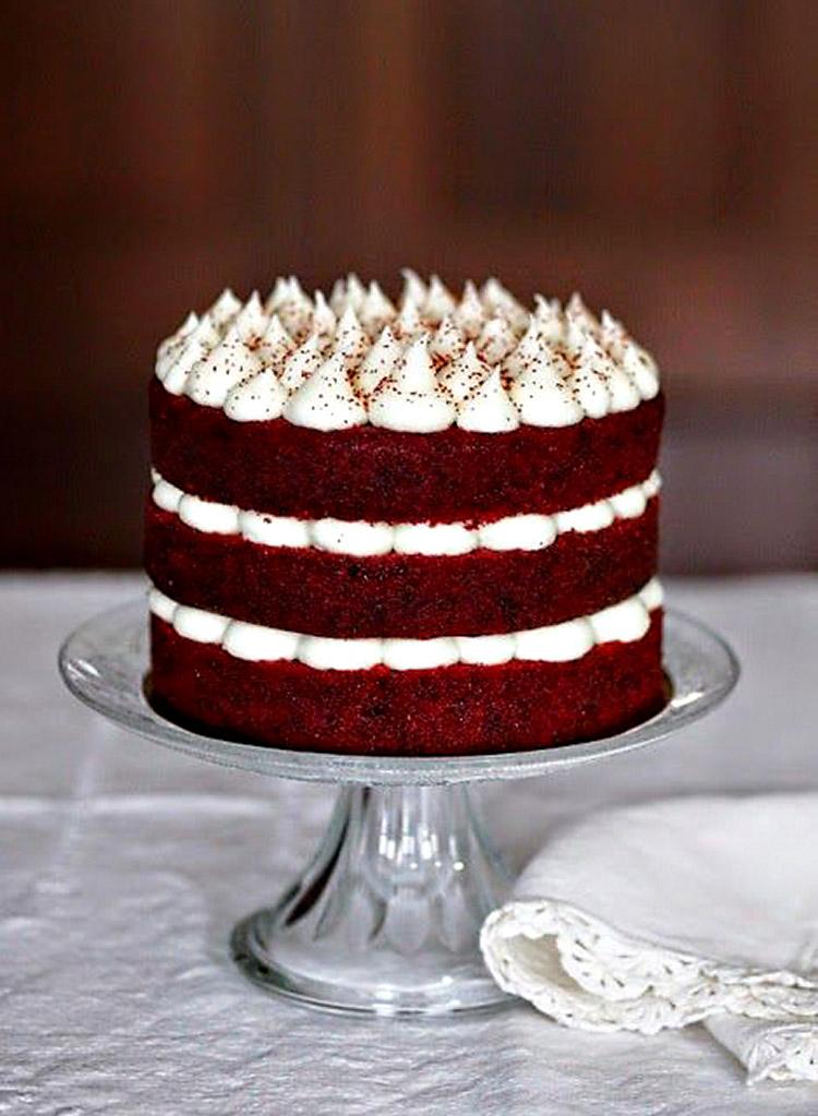 Naked cake red velvet