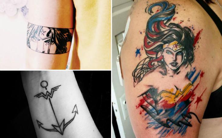 Tatuagens geek mulher maravilha pinterest