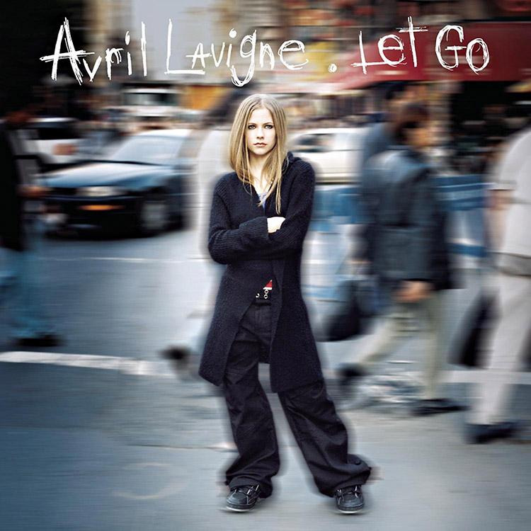 Avril Lavigne, capa, álbum, Let Go