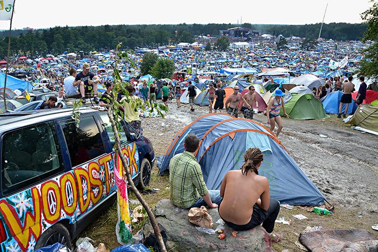 Woodstock, festival de música, rock, pessoas