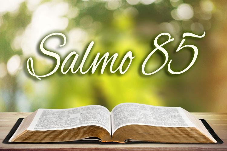 Bíblia escrito salmo 85