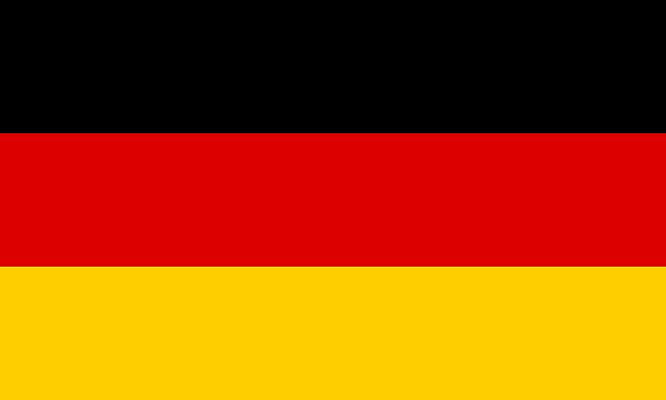 bandeira da alemanha, alemão