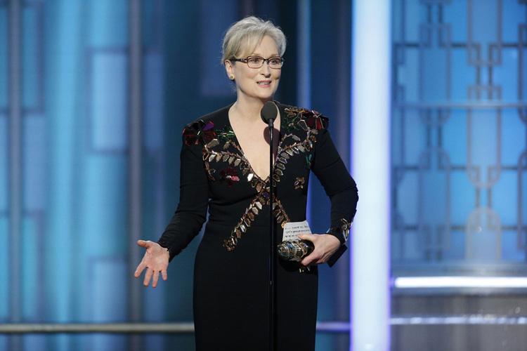 Globo de Ouro 2017 atriz Maryl Streep é homenageada da noite e faz discurso polêmico