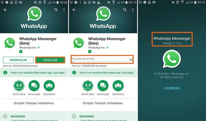 whatsapp ganha atualização