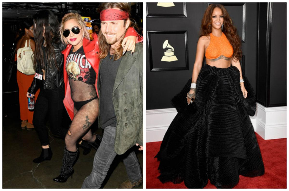 Lady gaga e Rihanna no Grammy 2017