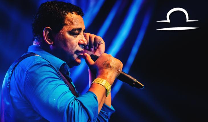 Luiz Carlos vocalista Raça Negra símbolo signo libra