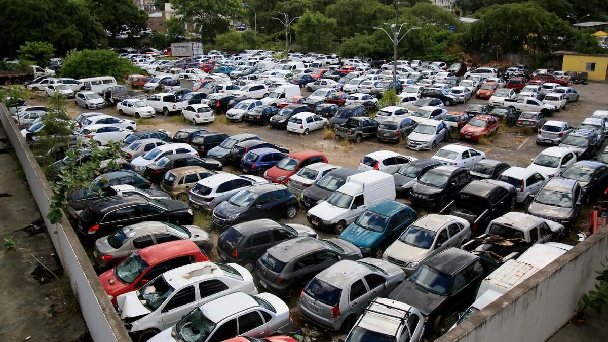 Leilão do Detran: mais de mil veículos serão leiloados ainda em junho