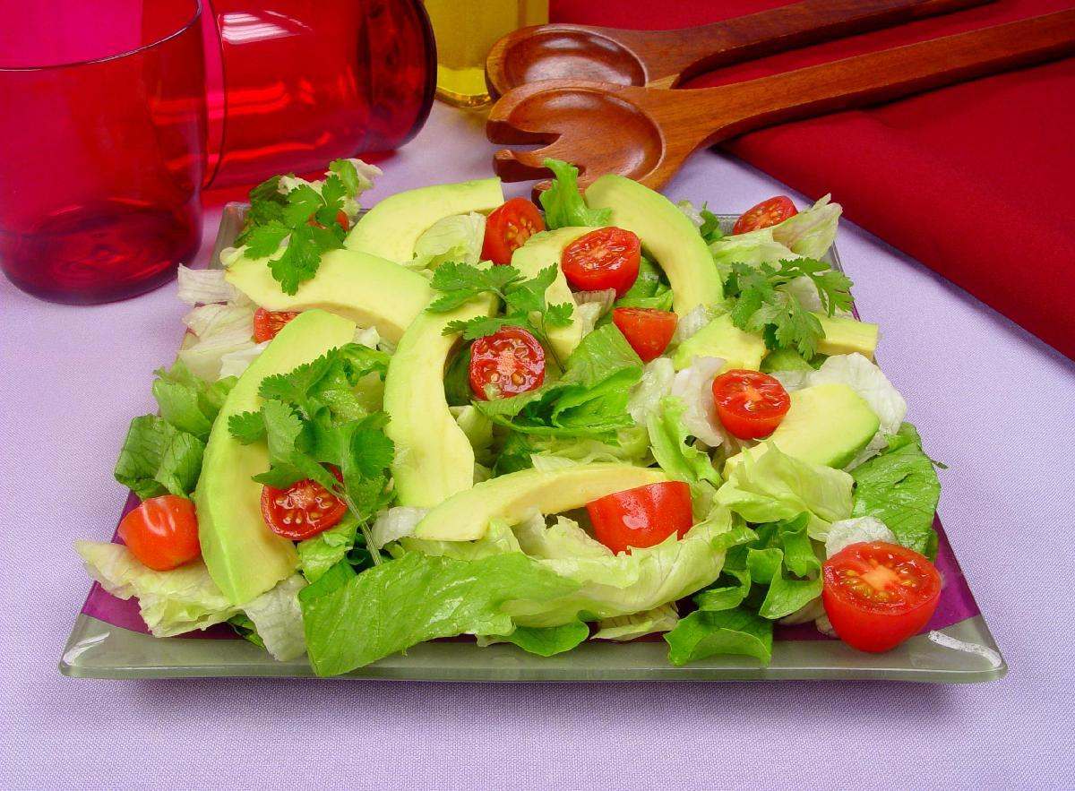 Salada de avocado 