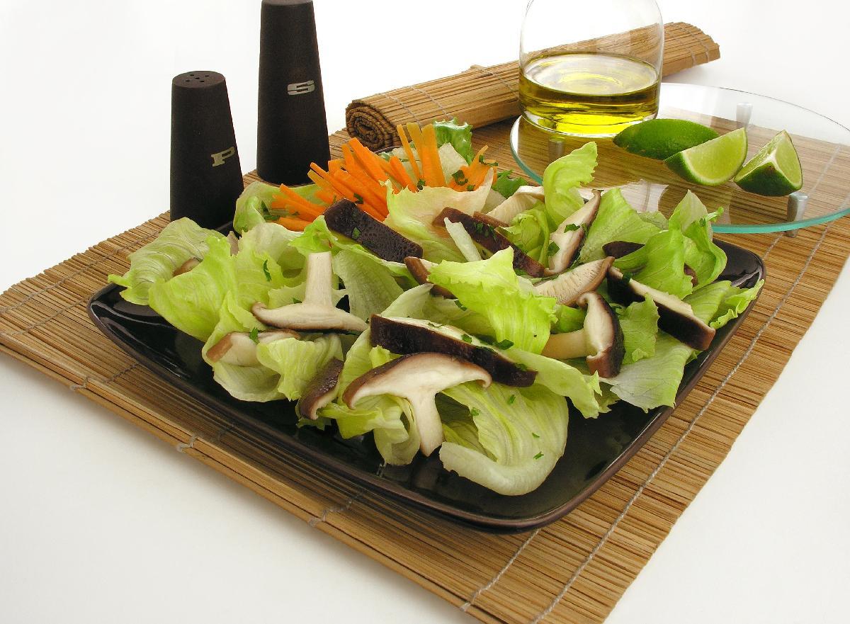Salada de shitake 