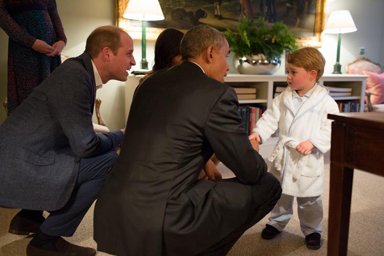 George não é somente o príncipe mais novo da família real britânica, é também o mais fofo