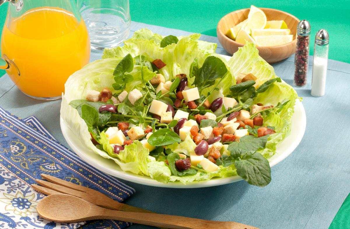 Salada crocante 
