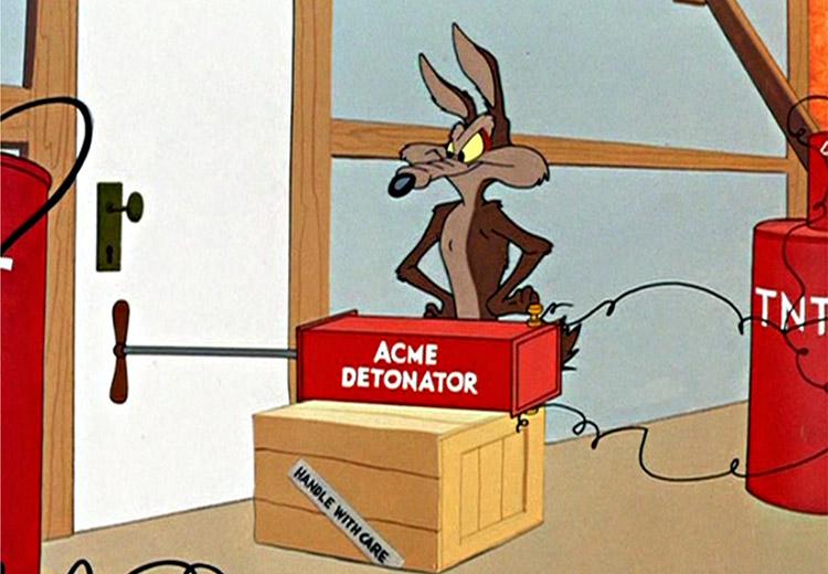 O significado e a provável origem da palavra ACME, marca que aparece frequentemente em produtos dos desenhos da Warner Bros