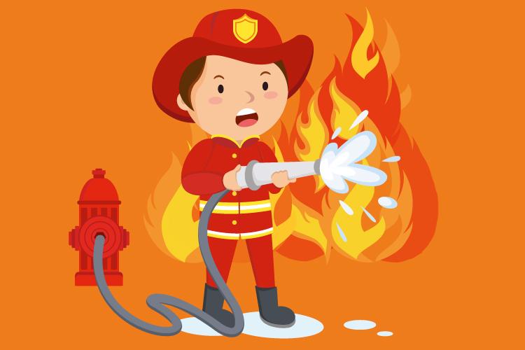 Faça com os filhos: extintor de incêndio 