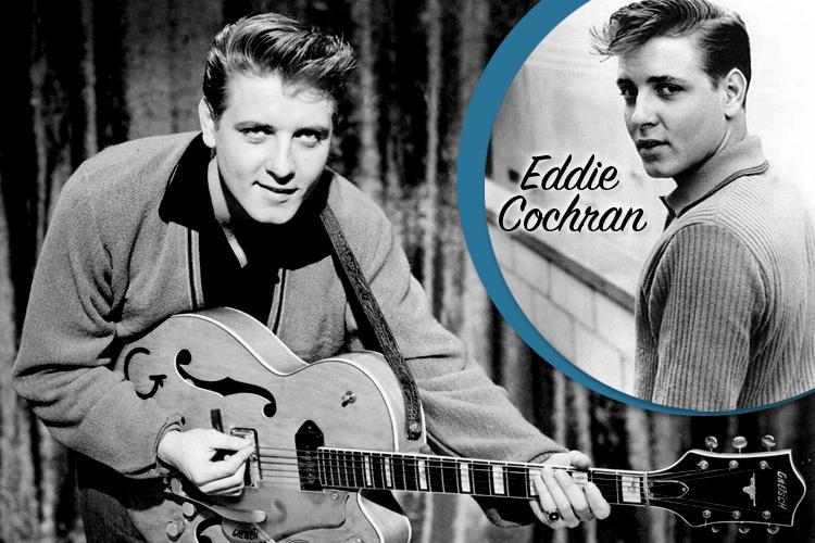 Eddie Cochran foi um dos pioneiros dos anos dourados do rock and roll. Teve uma vida curta – morreu aos 21 anos – mas deixou um legado eterno. Cochran
