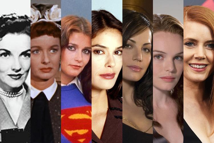 Confira quais atrizes foram escolhidas para interpretar Lois Lane, a jornalista namorada do Superman, ao longo das décadas na televisão e cinema