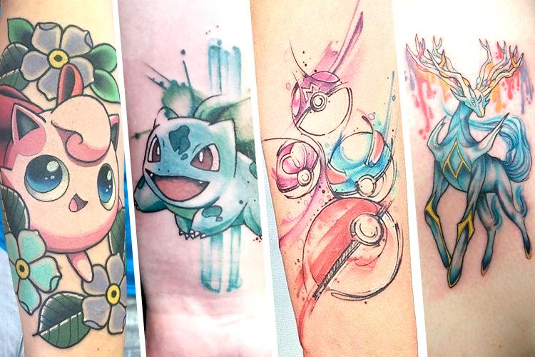TEMOS QUE PEGAR! Confira essas 26 tatugens de Pokémons incríveis para copiar e ser feliz!