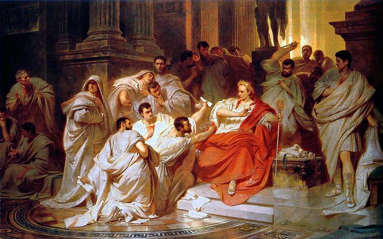 Marcus Brutus era filho adotivo do imperador romano Júlio César. A tão conhecida frase foi dita pelo pai ao ver o filho entre seus assassinos