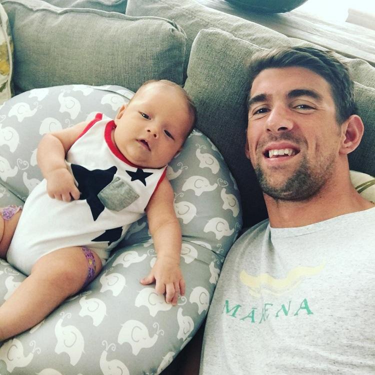 Conheça o Instagram de Boomer Phelps, filho do nadador Michael Phelps 
