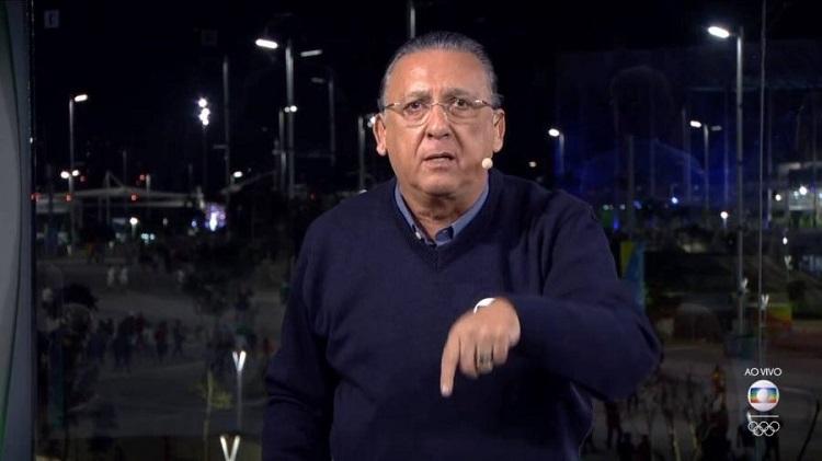 Galvão Bueno fez um desabafo sobre o jogo do Brasil e a internet pirou 