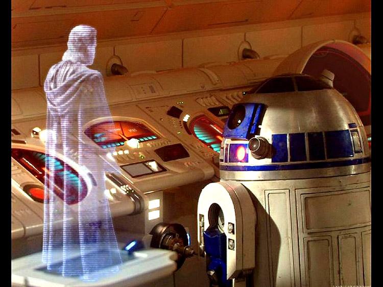 Como o holograma saiu dos filmes para fazer parte da realidade humana? 