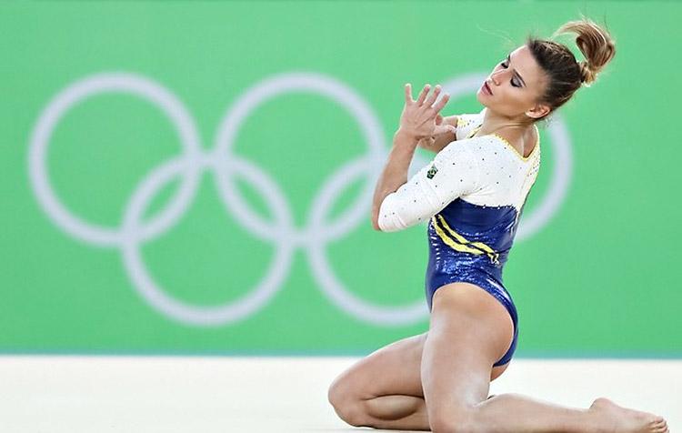 Quer ficar linda como as atletas do Brasil? Veja esse passo a passo de maquiagem das meninas da ginástica olímpica!